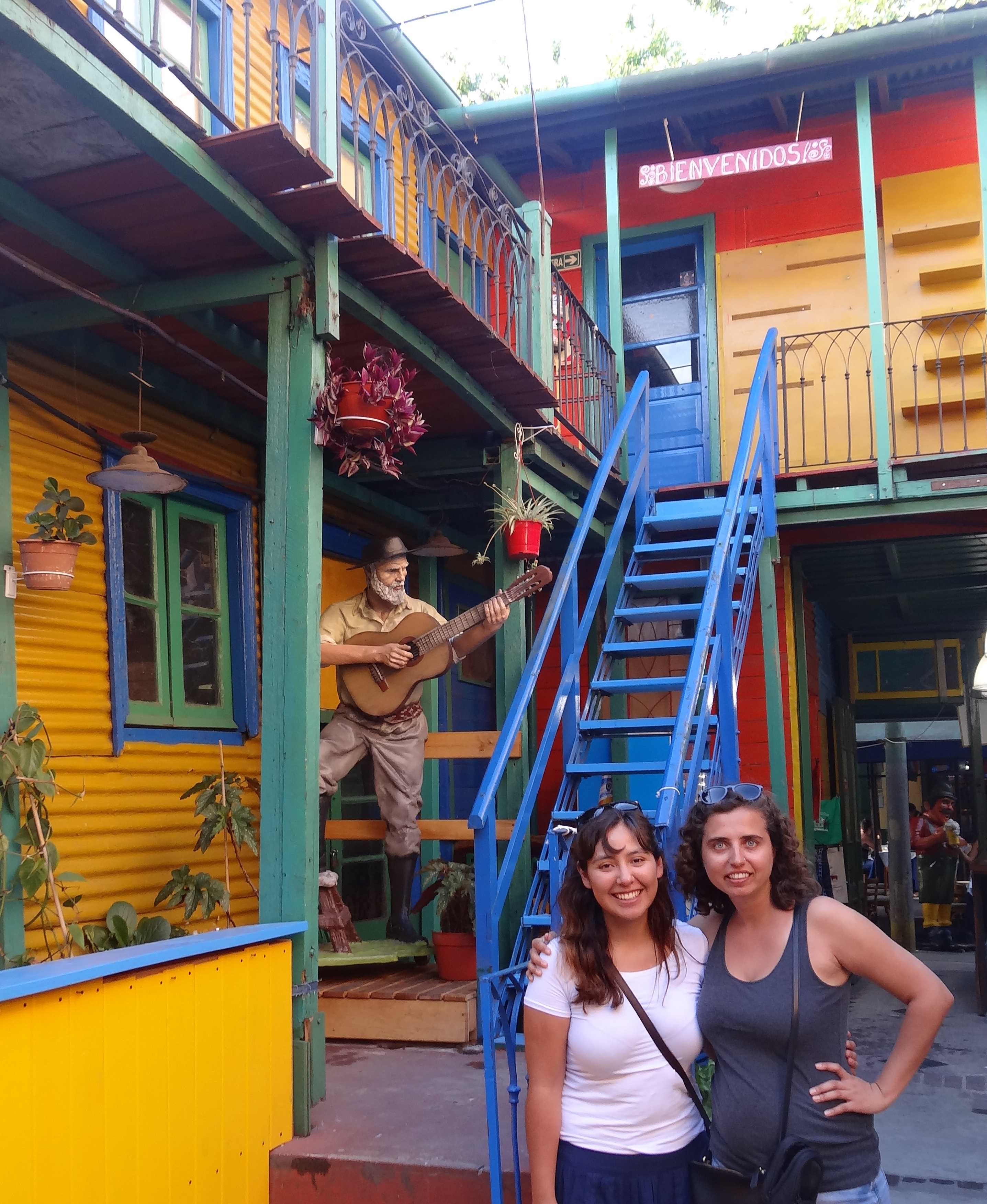 Mine and Paloma smiling together