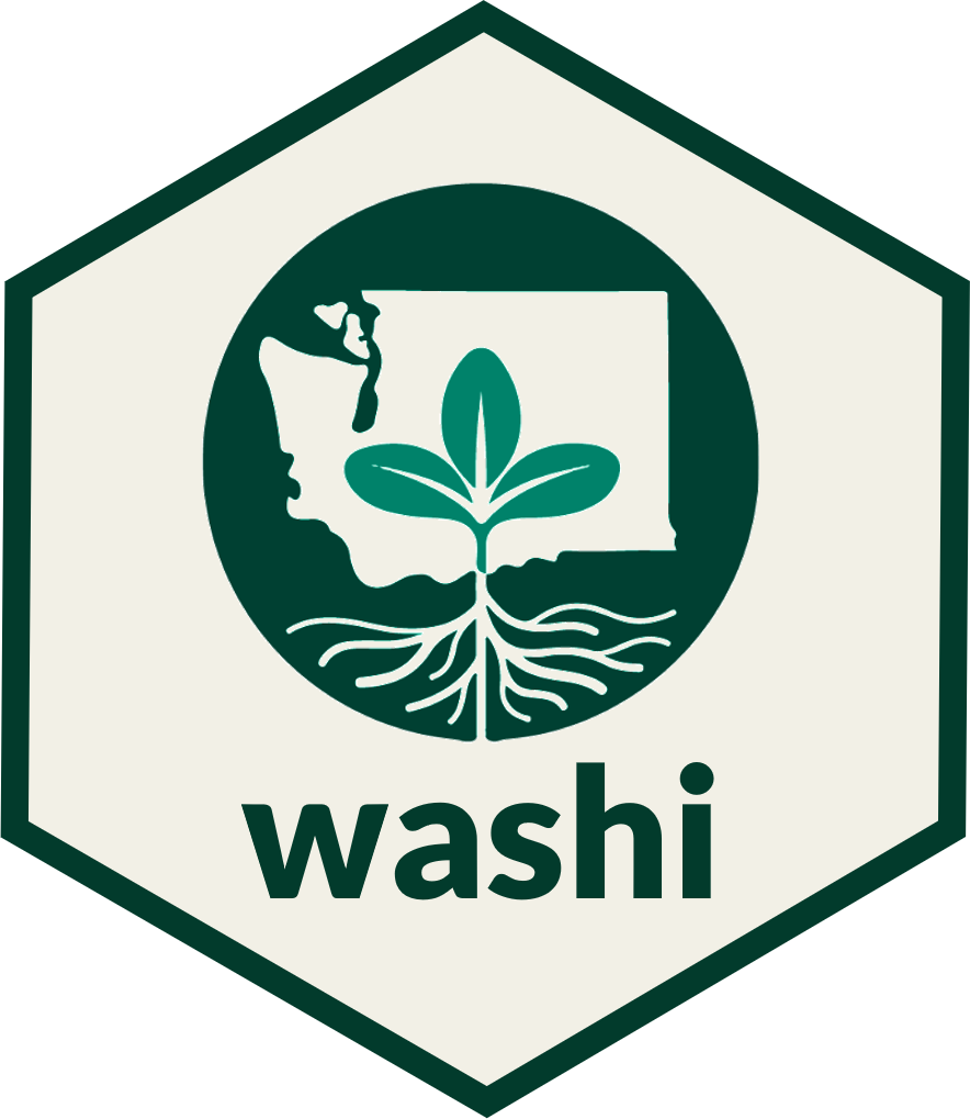 washi hex sticker