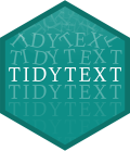 tidytext hex sticker