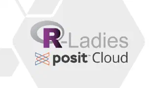 R-Ladies and Posit Cloud logos