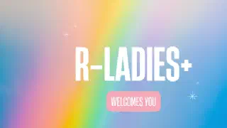R-Ladies+ logo