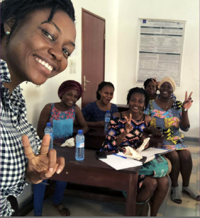 Portrait of R-Ladies Cotonou